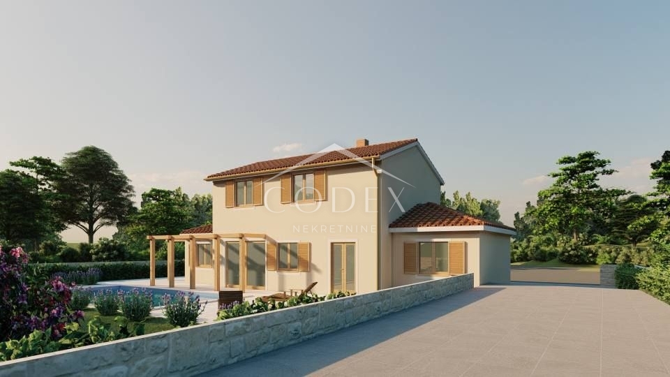 Tinjan, Žužići - prodaja hiše v gradnji