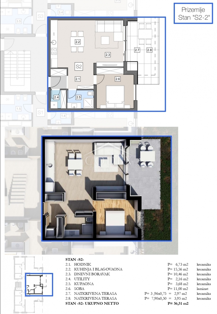 Labin – prodaja stanovanj v novogradnji