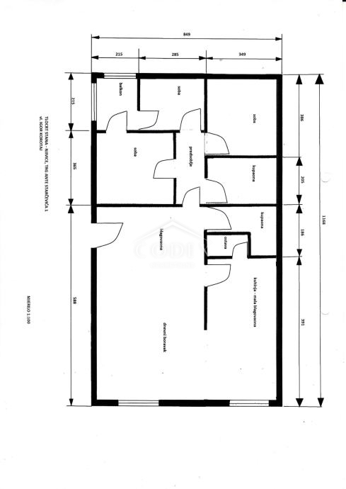 Njivice, apartma na odlični lokaciji
