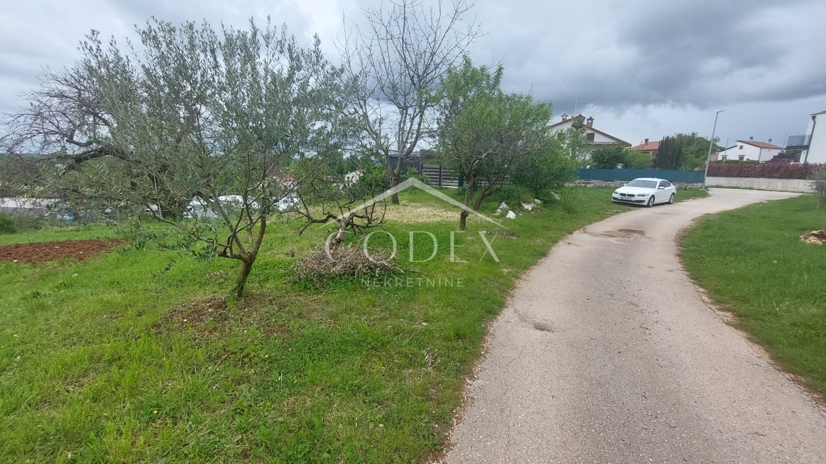 Pazin - gradbišče s pogledom na okolico