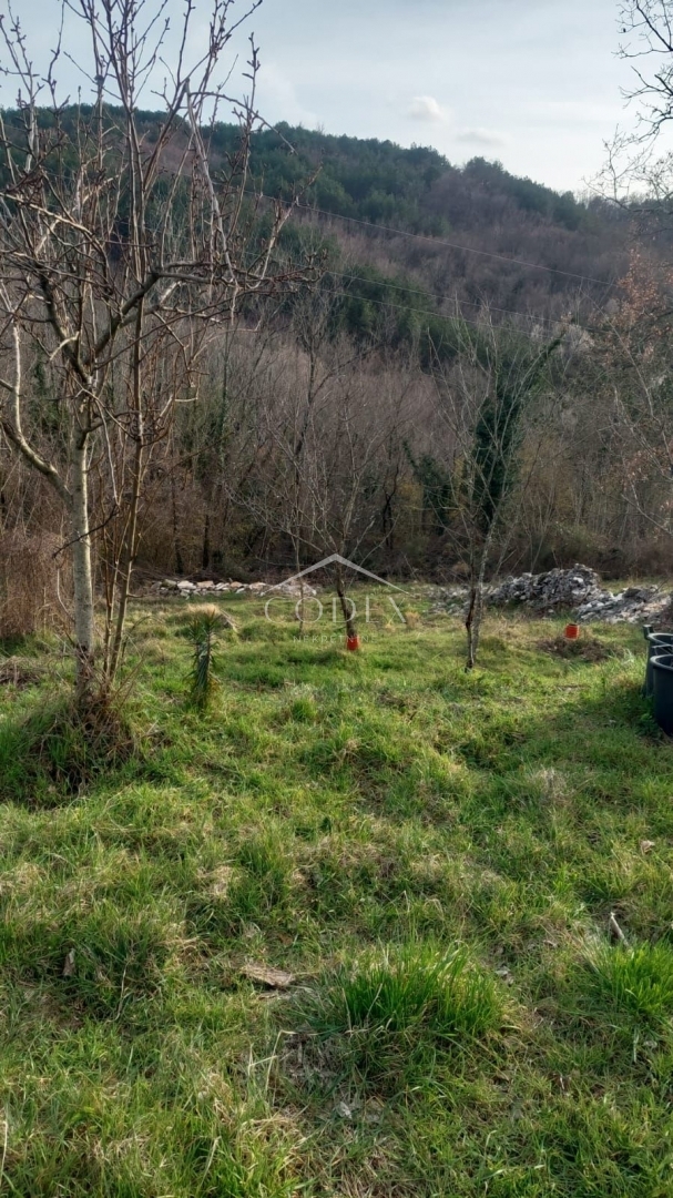 Oprtalj - prodaja nepremičnine z 2 hišama in gradbenim zemljiščem