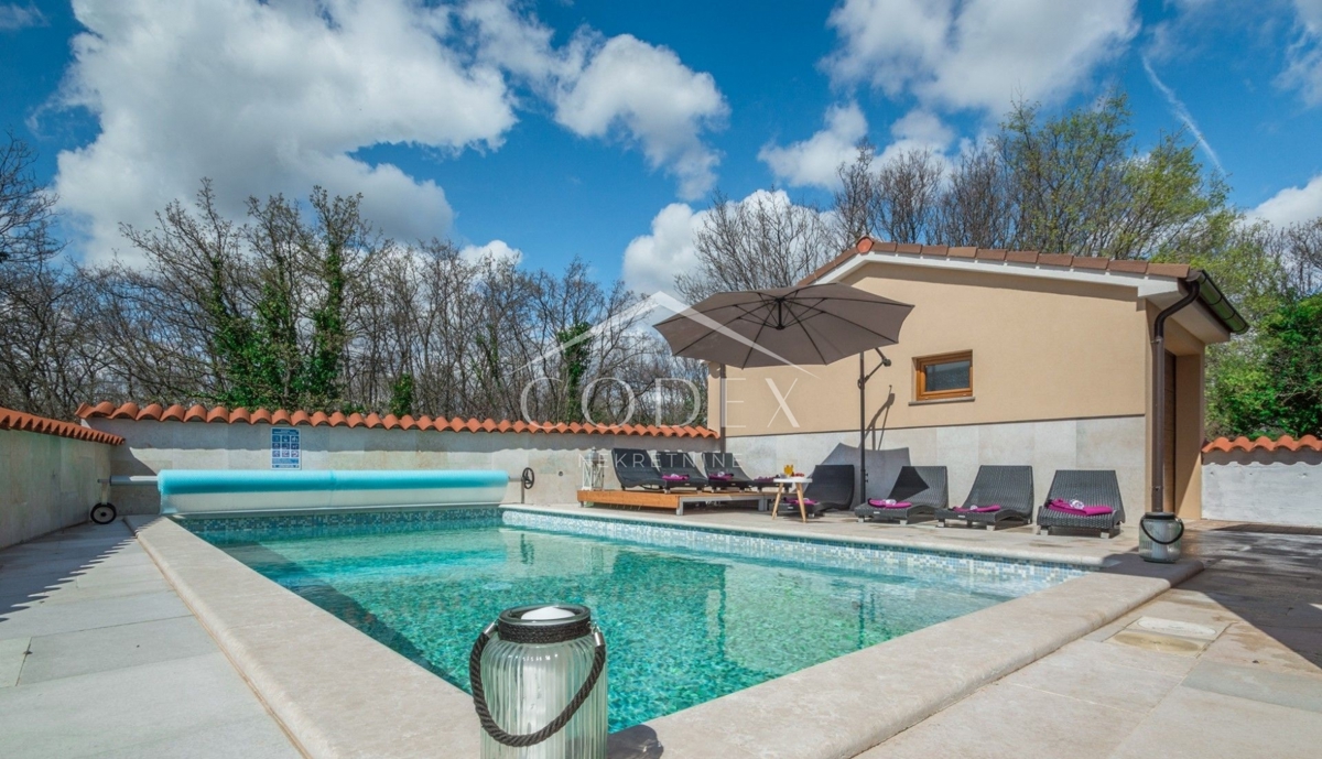 Marčana - vila z bazenom in uveljavljenim turističnim najemom