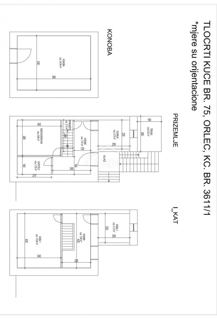 Cres, Orlec - Starejša hiša na mirni lokaciji