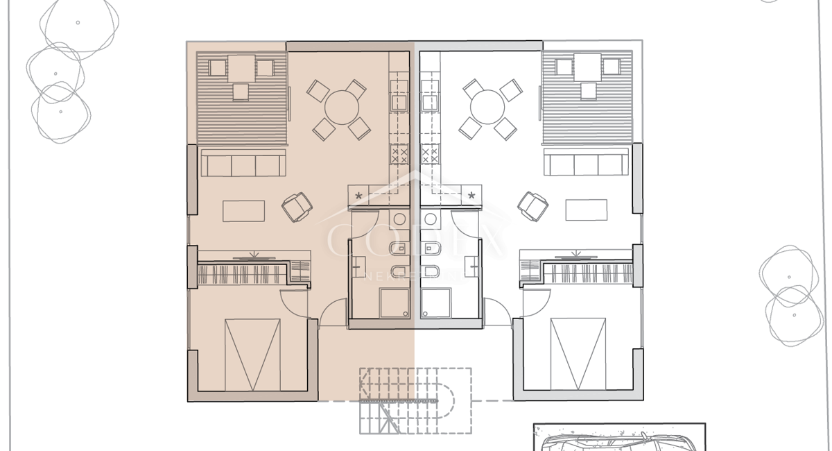 Brtonigla - apartma A17 v novogradnji
