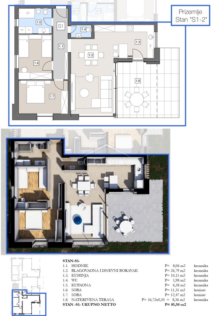 Labin – prodaja stanovanj v novogradnji