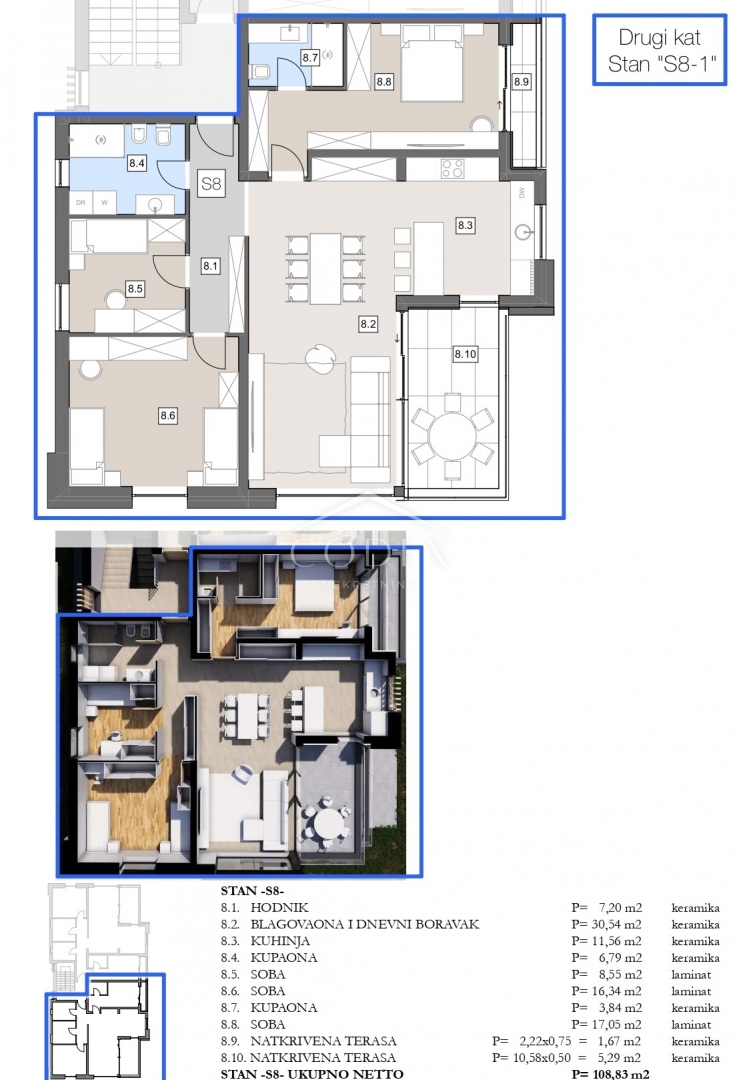 Labin – prodaja stanovanj v novogradnji