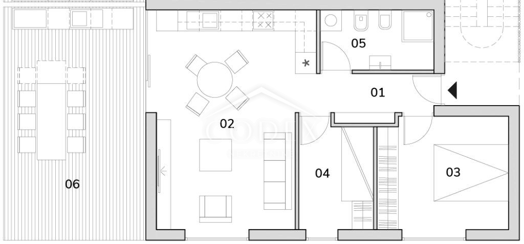 Brtonigla - apartma A19 v novogradnji