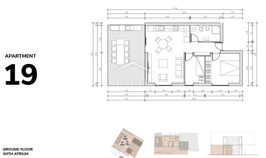 Brtonigla - apartma A19 v novogradnji