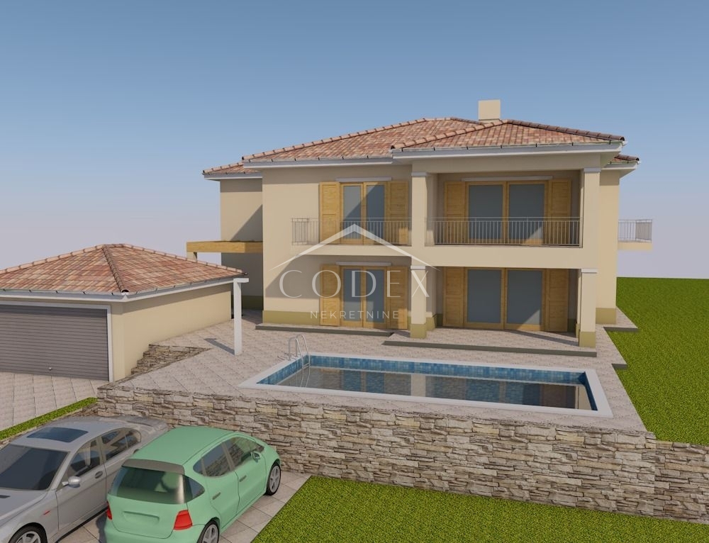 Malinska - hiša s projektom in dovoljenjem za obnovo