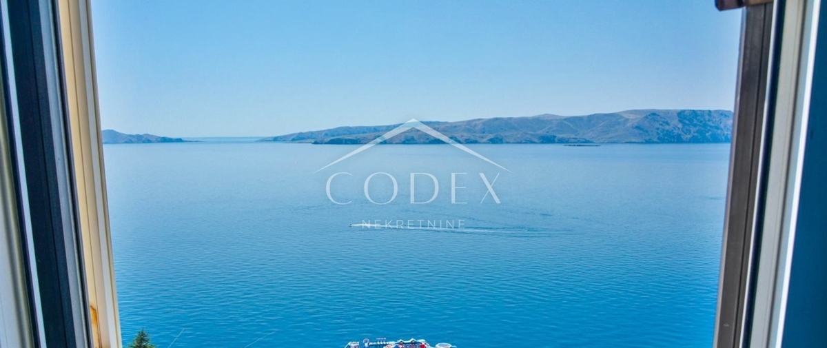 Senj - prodaja zelo pozno stanovanje s pogledom na morje