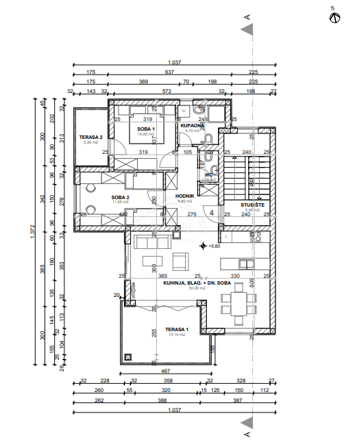 Njivice - sale of apartments in an exclusive new building