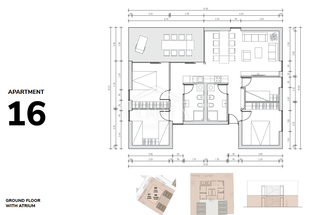 Brtonigla - prodamo apartma v novogradnji, 300 m od morja