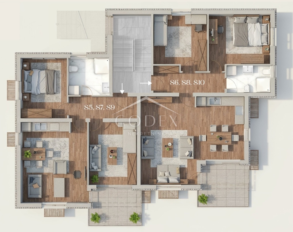 Saršoni – prodaja stanov v kakovostni novogradnji