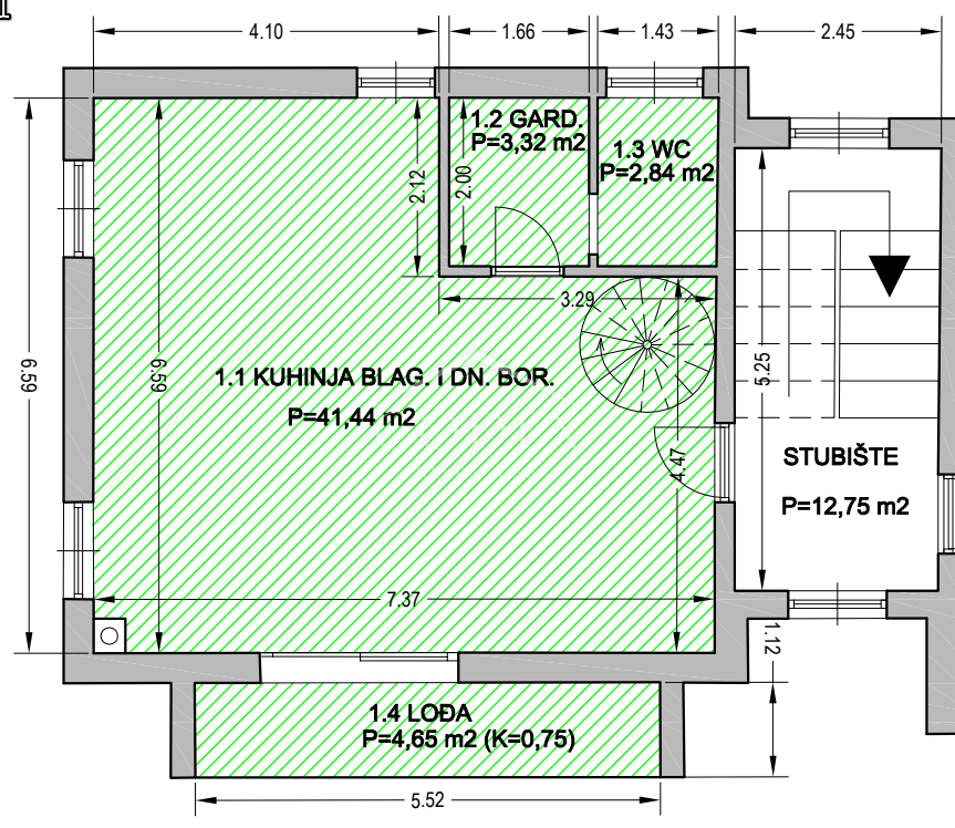 Kastav, Rubeši – prodaja luksuzne novogradnje z garažo in vrtom