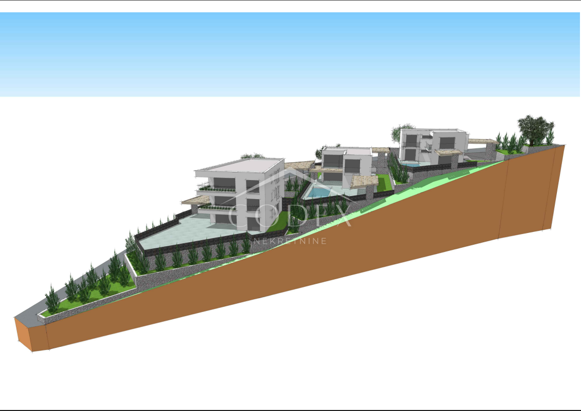 Bribir – Prodaja stavbnega zemljišča z vključenim projektom