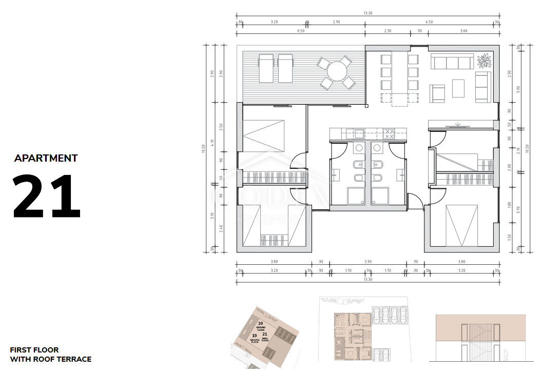 Brtonigla - apartma A21 v novogradnji