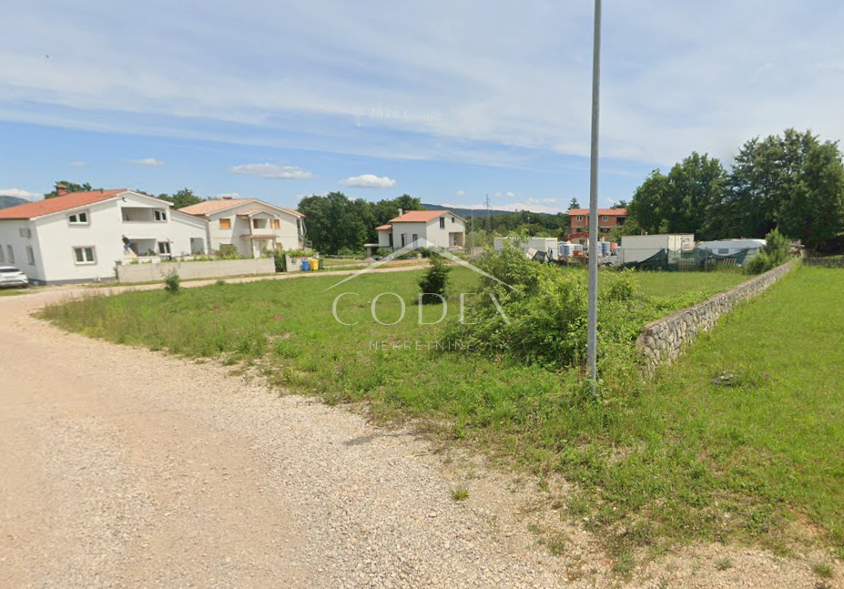 Labin, okolica - Zemljišče z gradbenim dovoljenjem