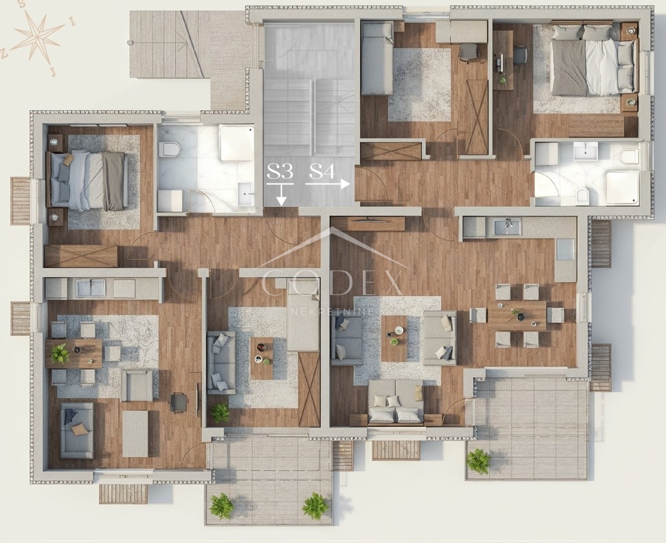 Saršoni – prodaja stanov v kakovostni novogradnji