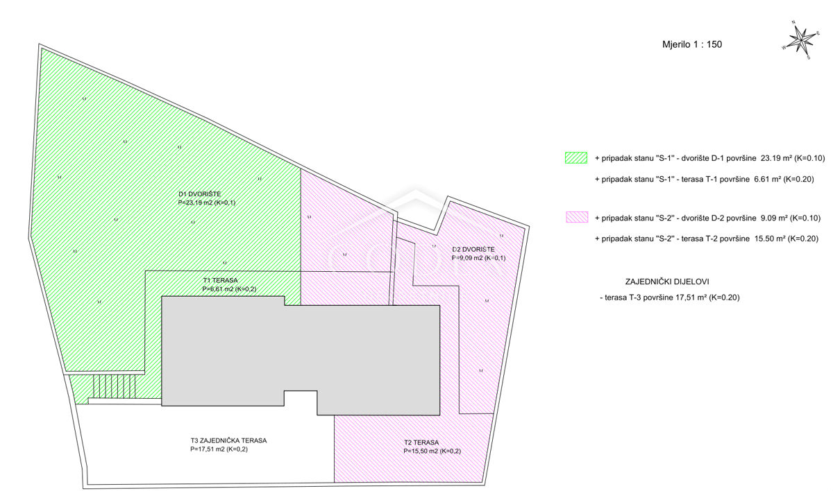 Kastav, Rubeši – prodaja luksuzne novogradnje z garažo in vrtom