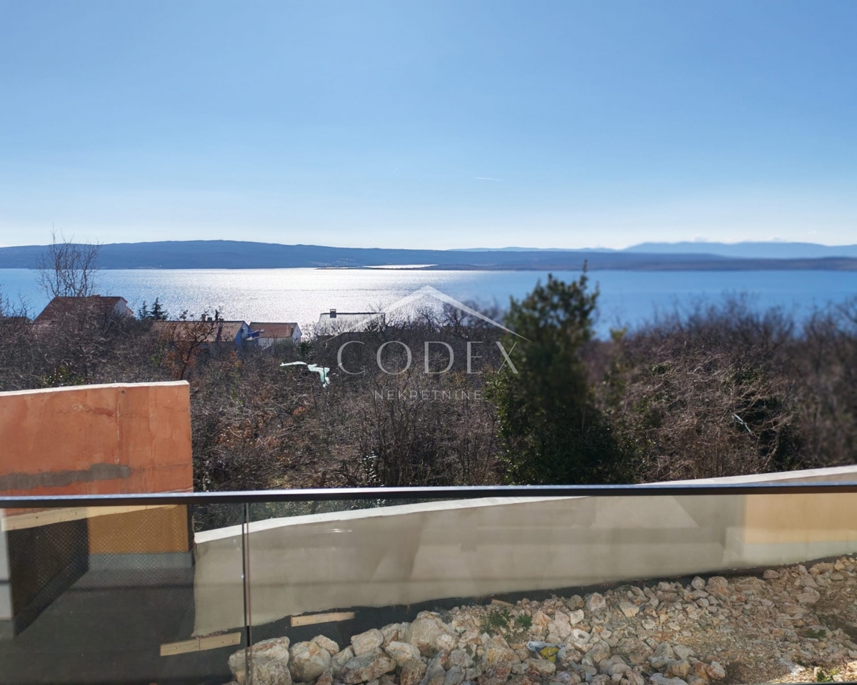 Dramalj – Stanovanje v novogradnji s pogledom na morje