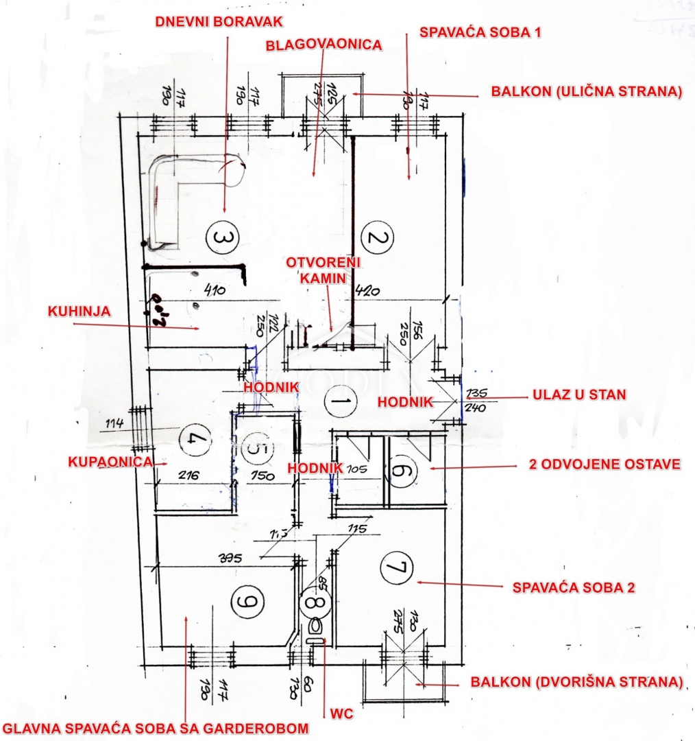 Rijeka center – prodaja prostornega stanovanja blizu Korza