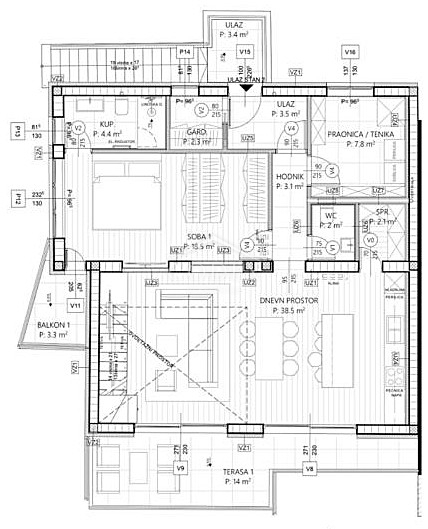 Trsat – prodaja luksuznega družinskega stanovanja v novogradnji