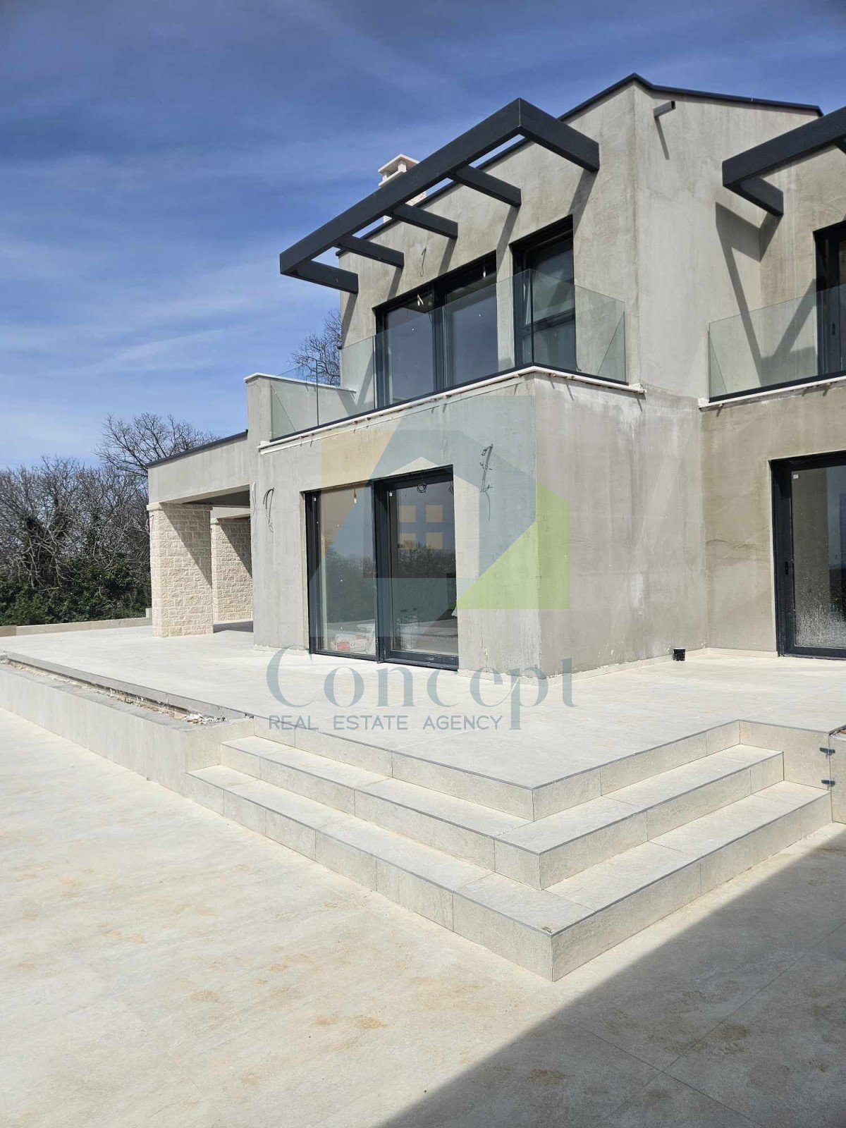 Poreč, okolica, Prekrasna luksuzna vila s bazenom in pogledom na morje