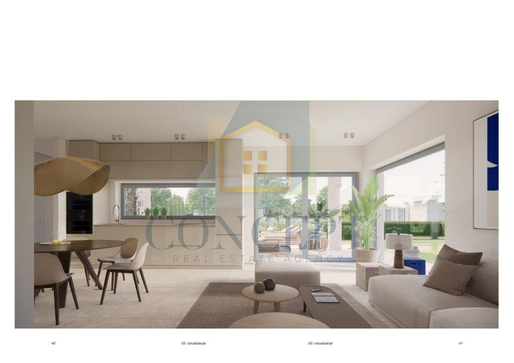 Poreč, okolica, Prizemna hiša s bazenom na mirni lokaciji, 5 km od morja