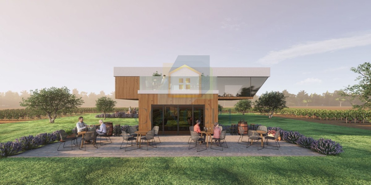 Buje, okolica, Prekrasno zemljište, idealno za gradnjo vinske kleti