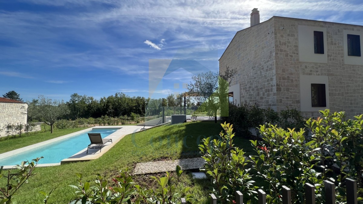 Poreč, okolica, Prekrasna kamnita vila s 4 spalnice na mirni lokaciji