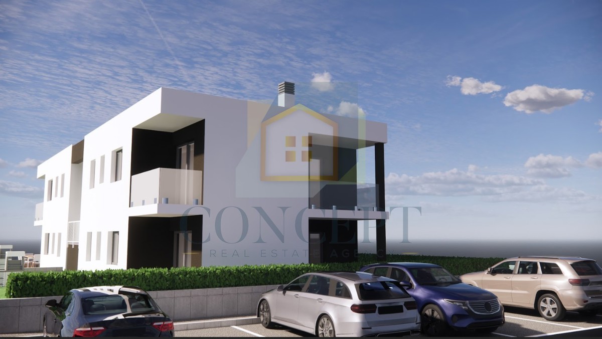 Poreč, uža okolica, Stan na 1. nadstropju na odlični lokaciji, 1,5 km od morja