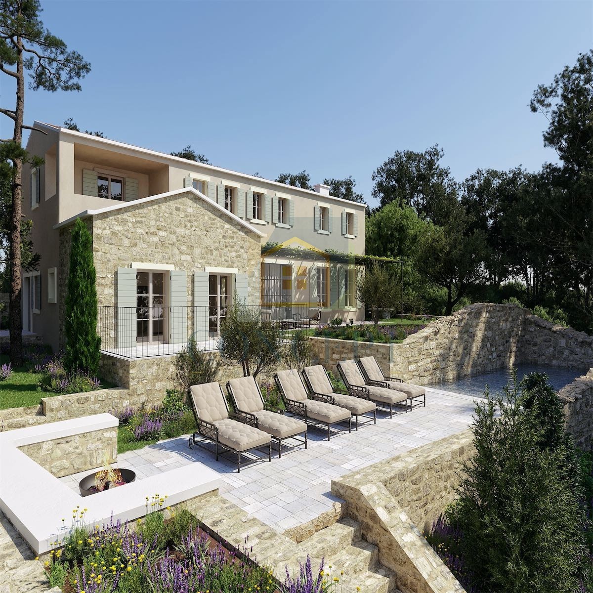 Novigrad, okolica, Otmjena, luksuzna vila na čudoviti lokaciji, 9 km od morja