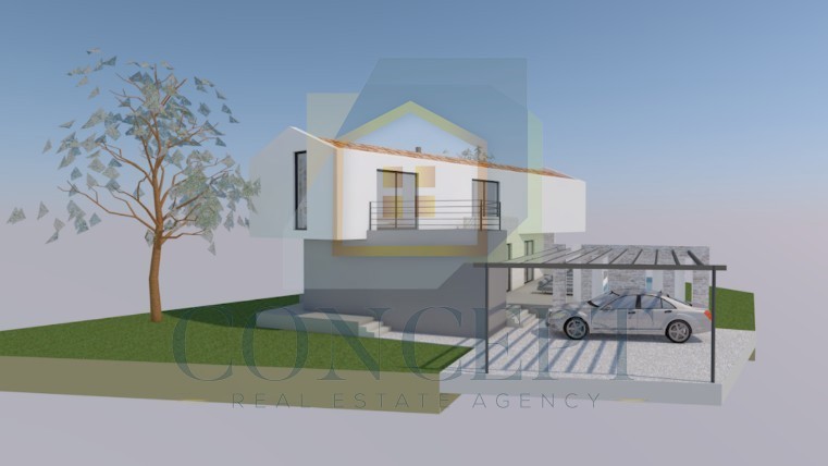 Poreč, okolica, Moderna vila s bazenom na mirni lokaciji, 16 km od morja