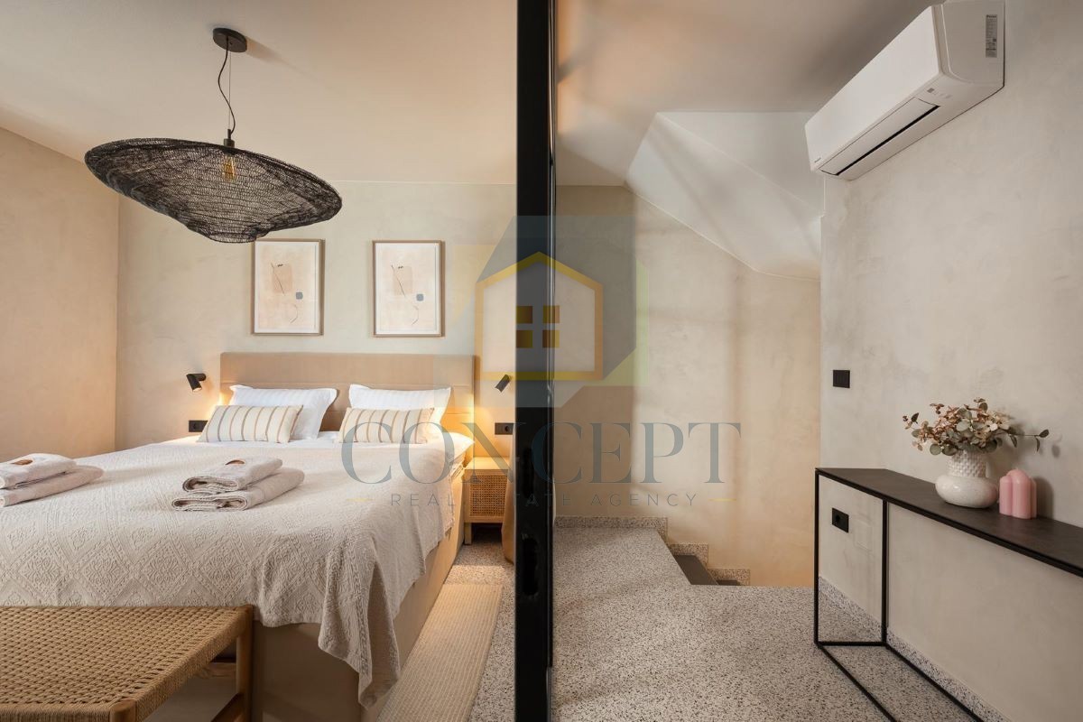 Poreč, Vižinada, Renovirana kamnita hiša s bazenom, 16 km od morja