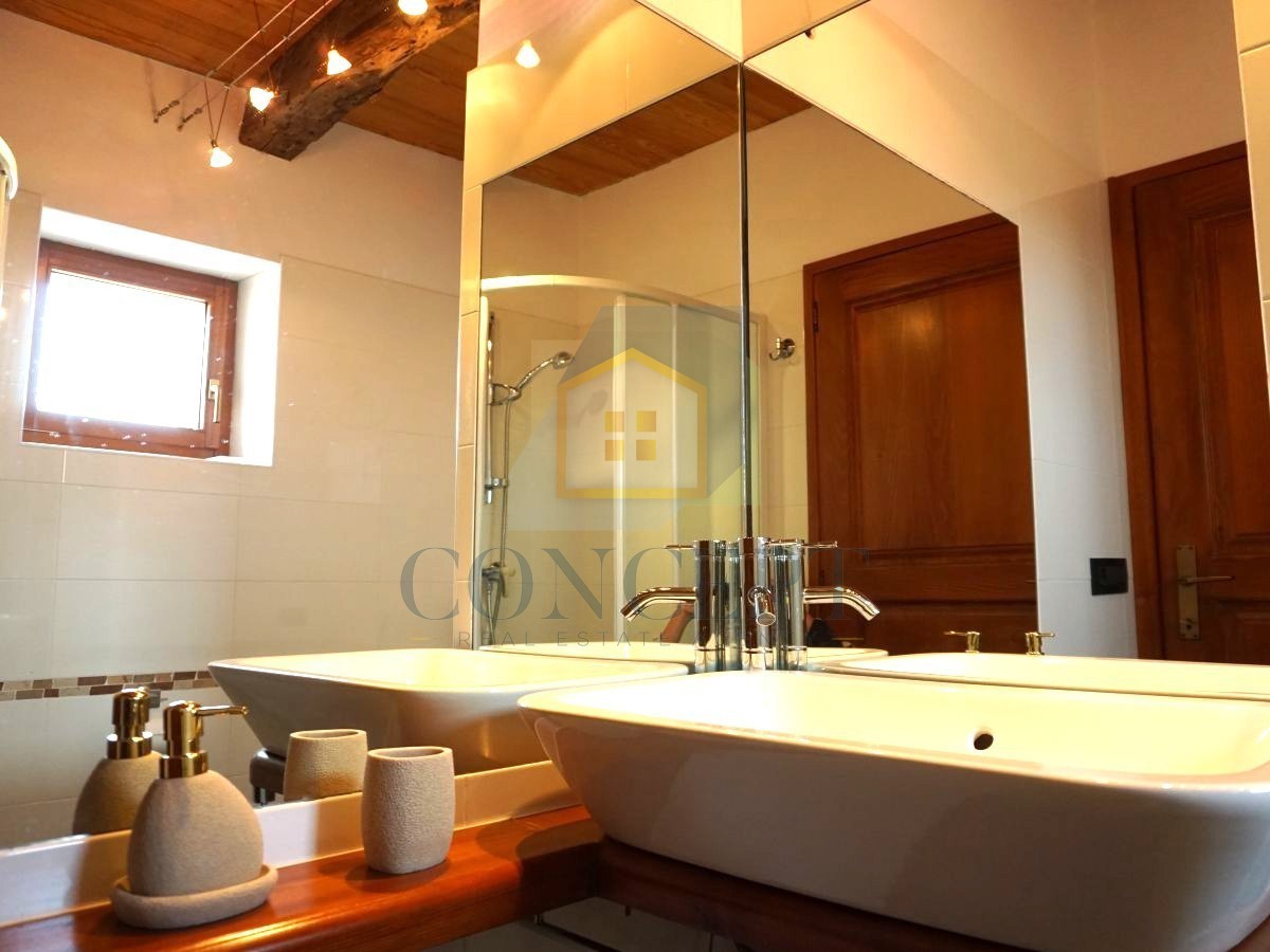 Istra, Oprtalj, Kamena hiša s 3 apartmaji in dvema poslovnima prostoroma