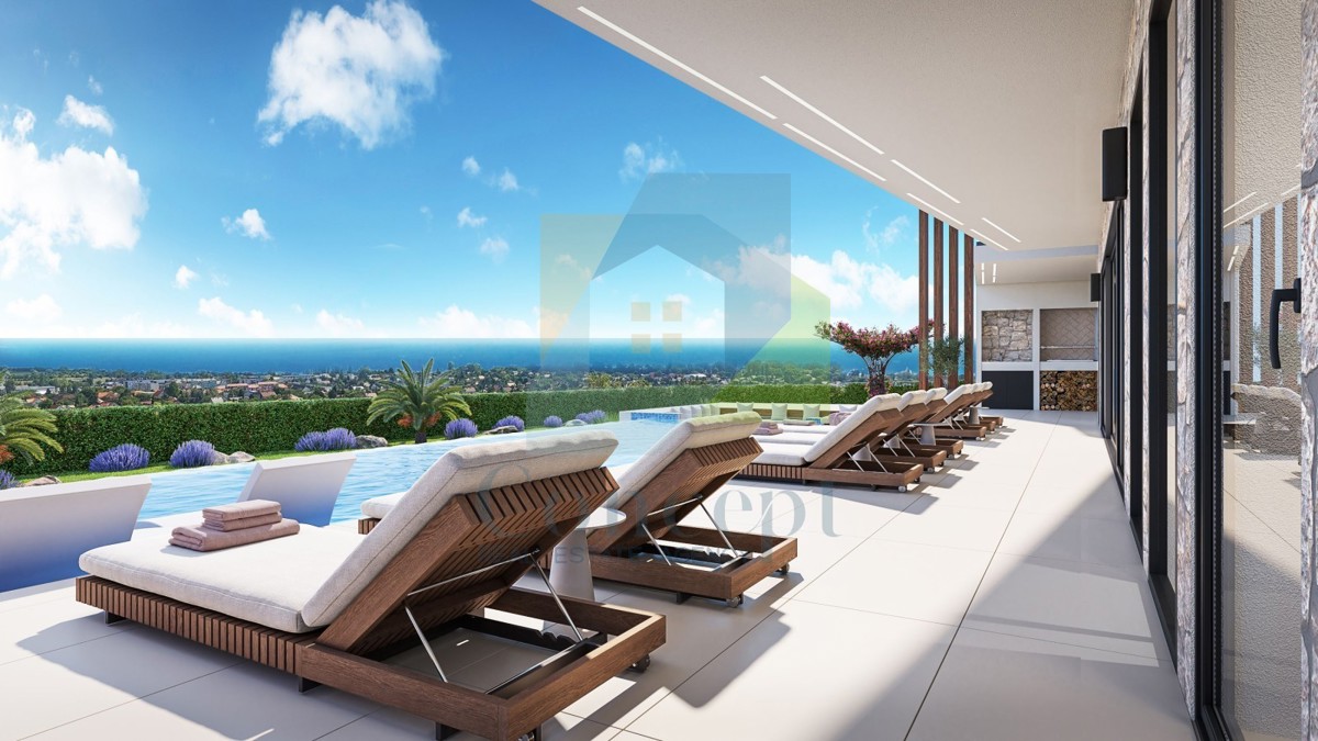 Poreč, okolica, Građevinsko zemljišče s pogledom na morje in gradbenim dovoljenjem