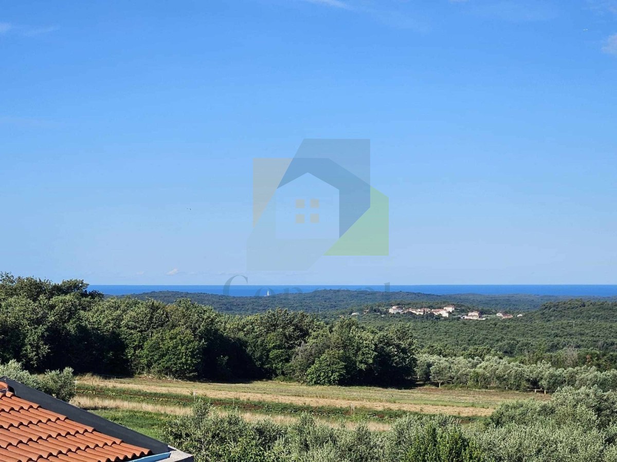 Poreč, okolica, Čudovita luksuzna vila s bazenom in pogledom na morje