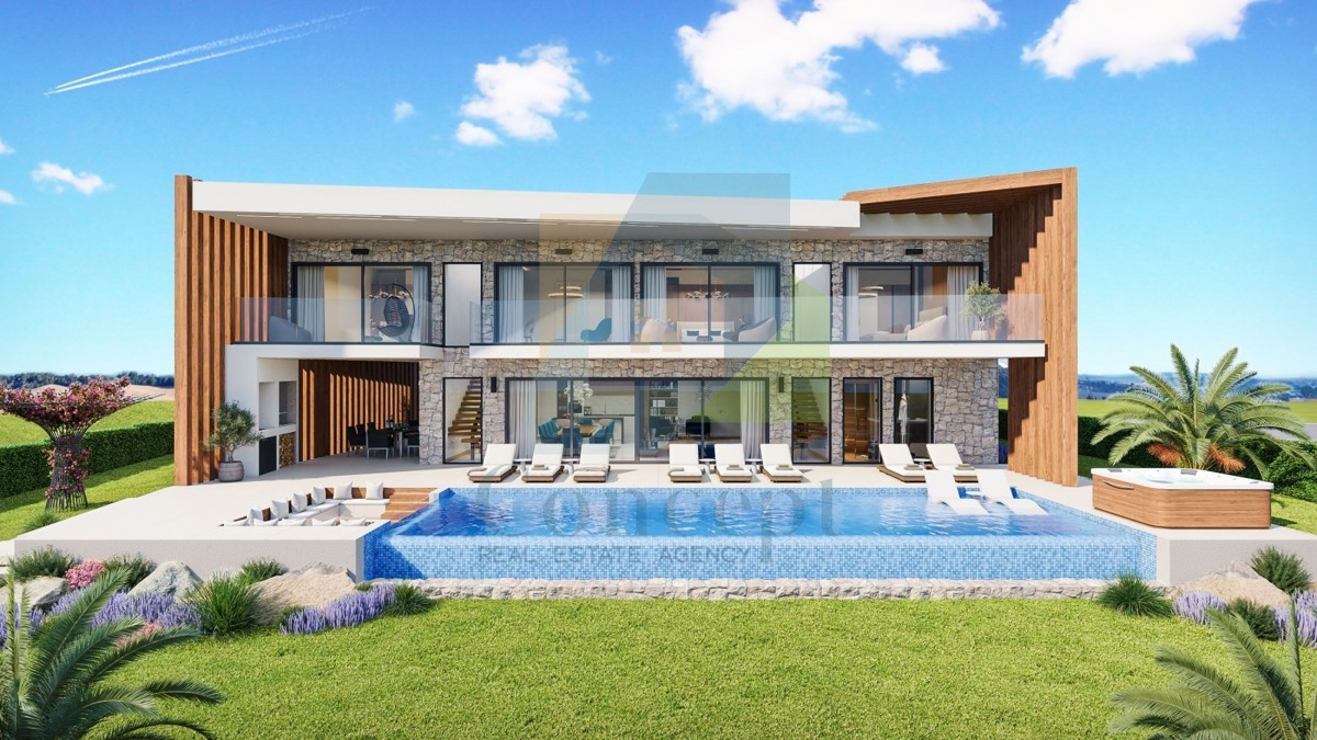 Poreč, okolica, Građevinsko zemljišče z pogledom na morje in gradbenim dovoljenjem