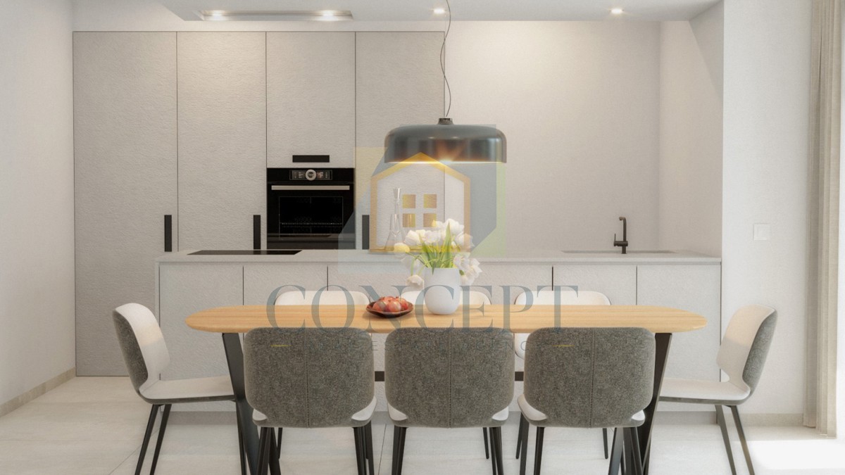 Poreč, okolica, Luksuzna moderna dvojna hiša s bazenom, 5 km od morja