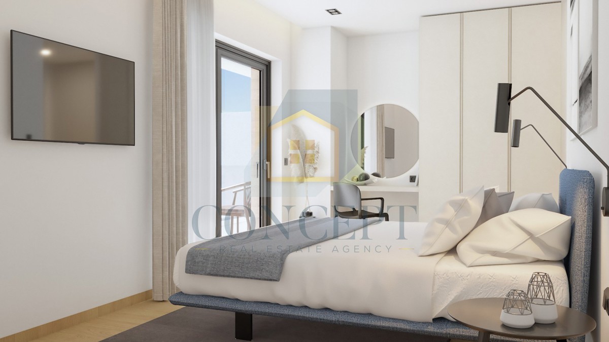 Poreč, okolica, Luksuzna moderna dvojna hiša s bazenom, 5 km od morja