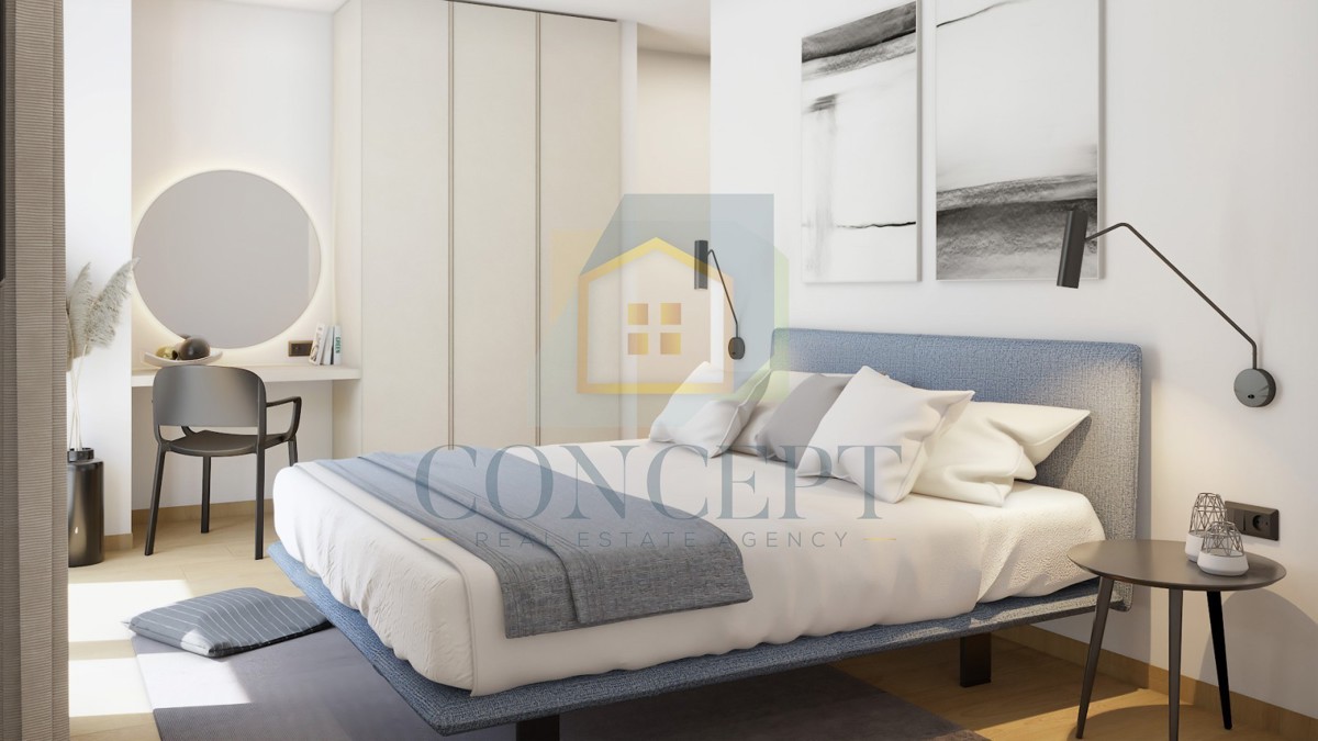 Poreč, okolica, Luksuzna moderna dvojna hiša s bazenom, 5 km od morja