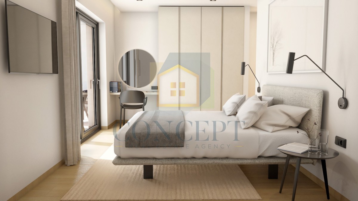 Poreč, okolica, Luksuzna moderna dvojna hiša s bazenom, 5 km od morja