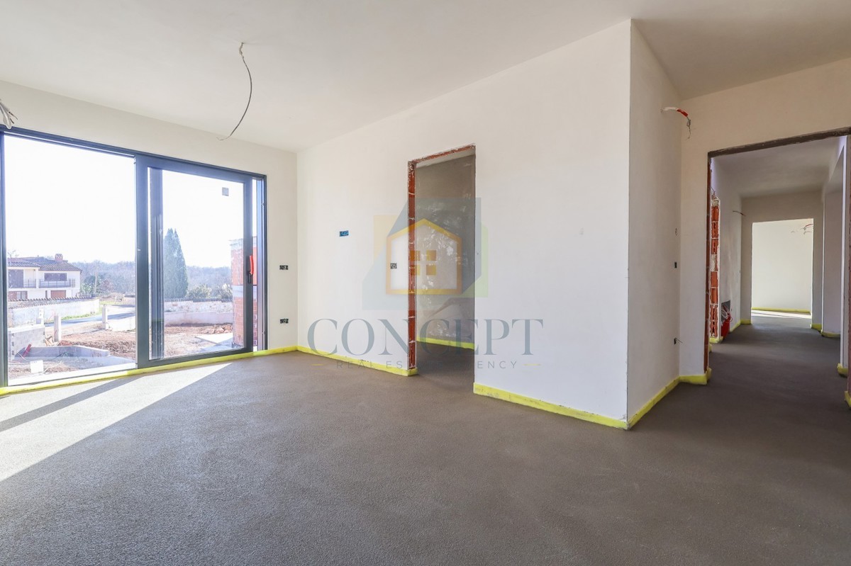 Poreč, okolica, moderna, luksuzna vila s bazenom, 12 km od morja