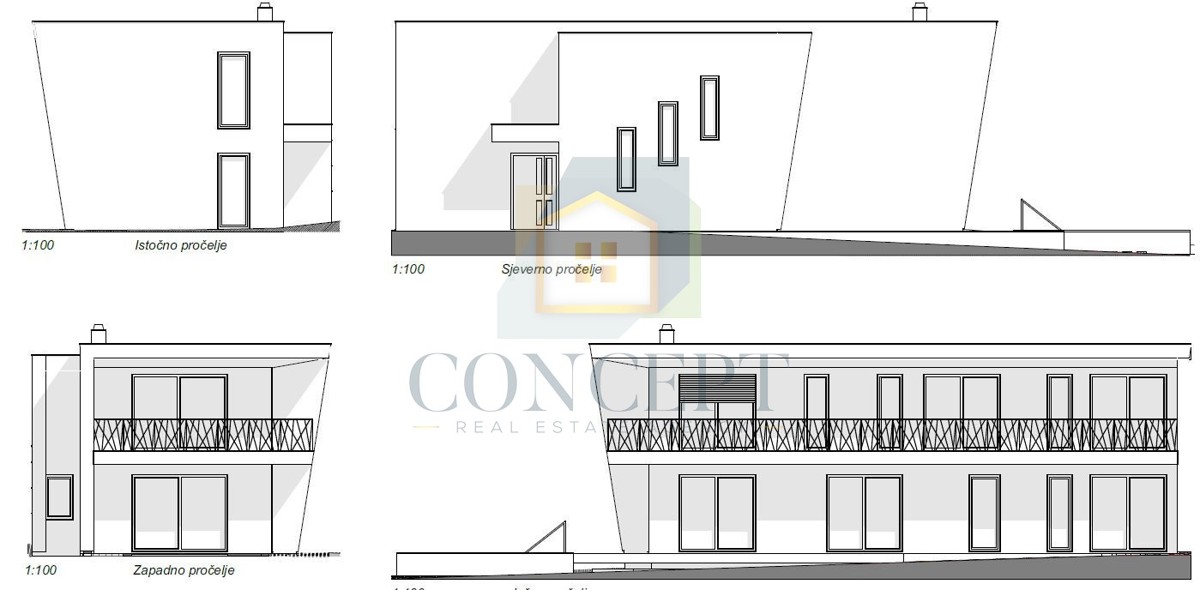 Poreč, okolica, moderna, luksuzna vila s bazenom, 12 km od morja