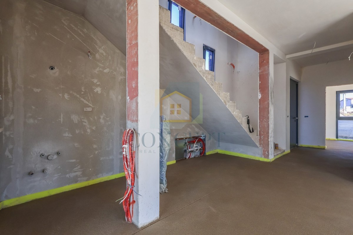 Poreč, okolica, moderna, luksuzna vila s bazenom, 12 km od morja