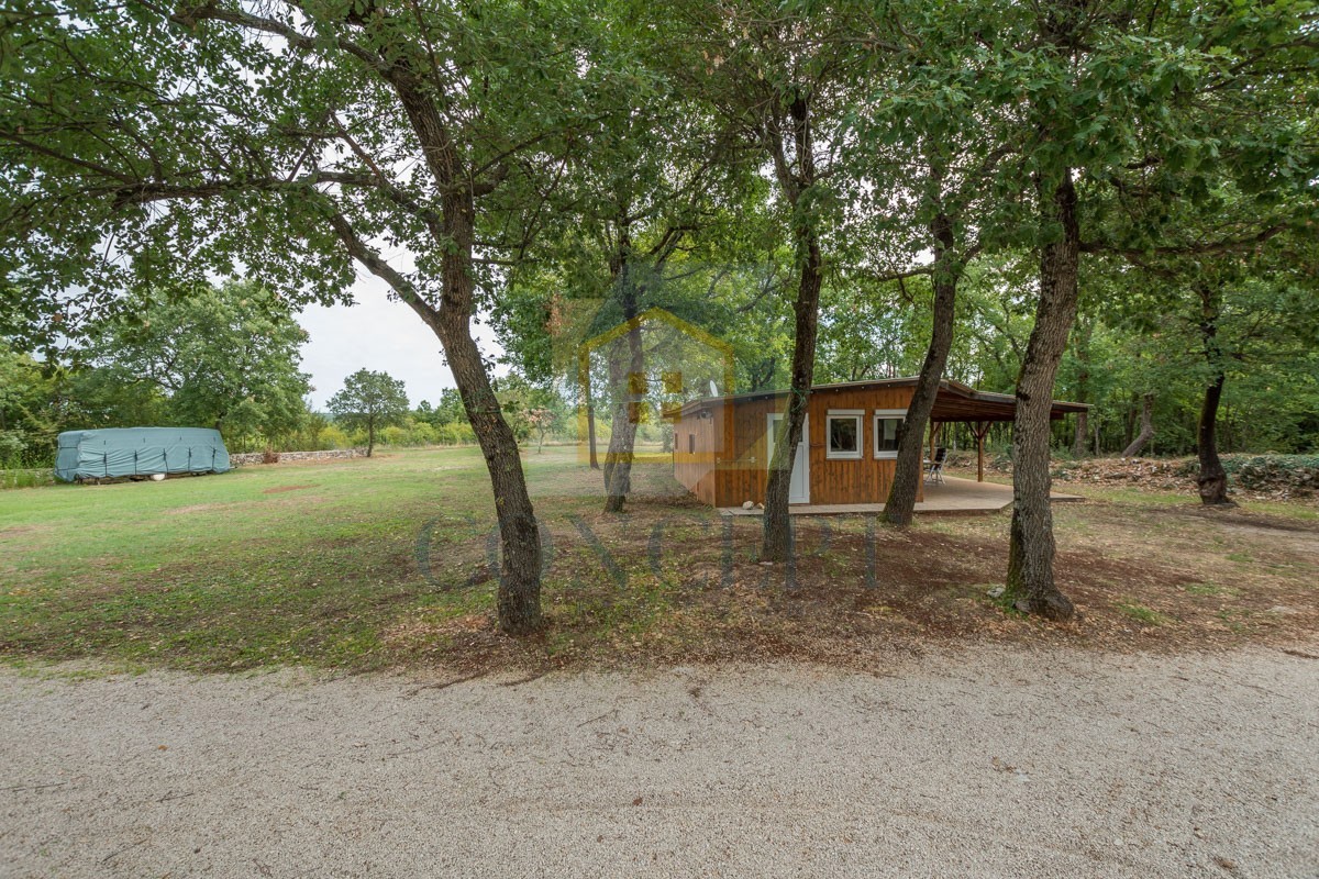 Poreč, okolica, Samostojeća hiša z veliko parcelo 6600 m2, 7 km od morja