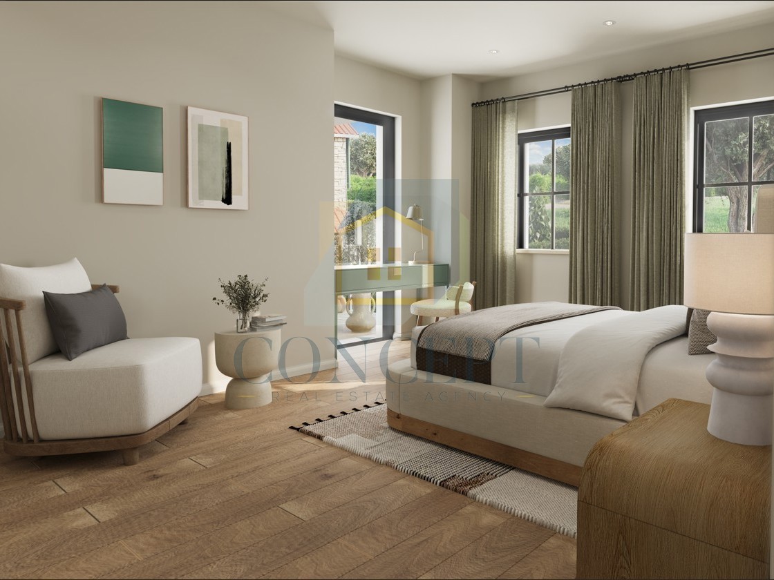 Poreč, Tinjan, okolica, Hiša s bazenom v ekskluzivnem kompleksu, 20 km od morja