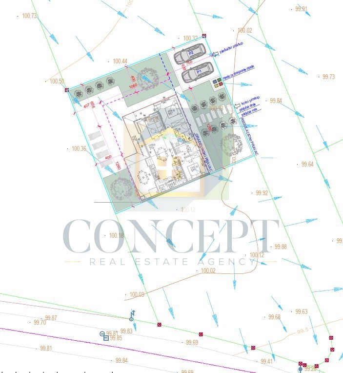 Poreč, okolica, Građevinsko zemljišče za gradnjo do 5 enot, 8 km od morja