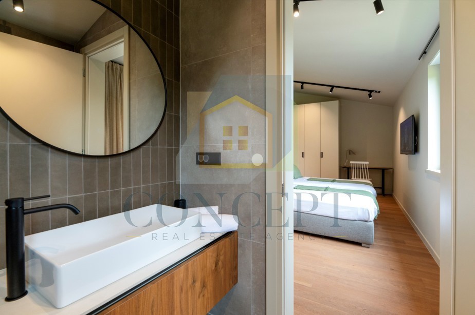 Poreč, okolica, čudovita moderna vila s bazenom in vrtom, 7 km od morja