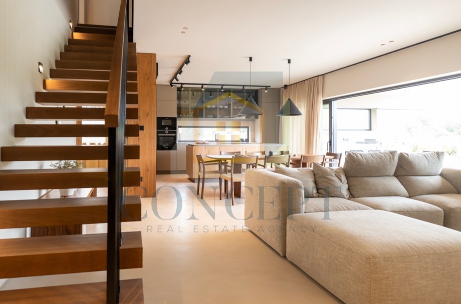 Poreč, okolica, čudovita moderna vila s bazenom in vrtom, 7 km od morja